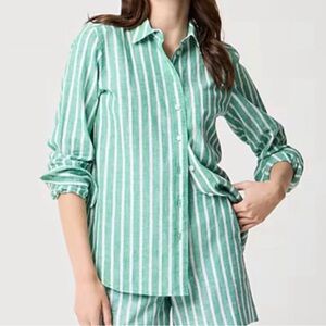 NWT 2 Pieces Linen Shorts Set (Sz Small, Sz 4)